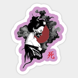 geisha Sticker